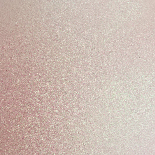 Sweet Pink Glitter Cardstock